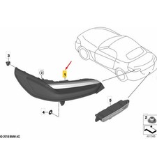 BMW Z4 G29 R�ckleuchte links 63217439017 NEU ORIGINAL