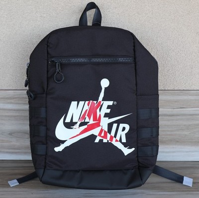 NEW Nike $75 Air Jordan Jumpman  Backpack Gym School Bag Large Fits 15'' Laptop