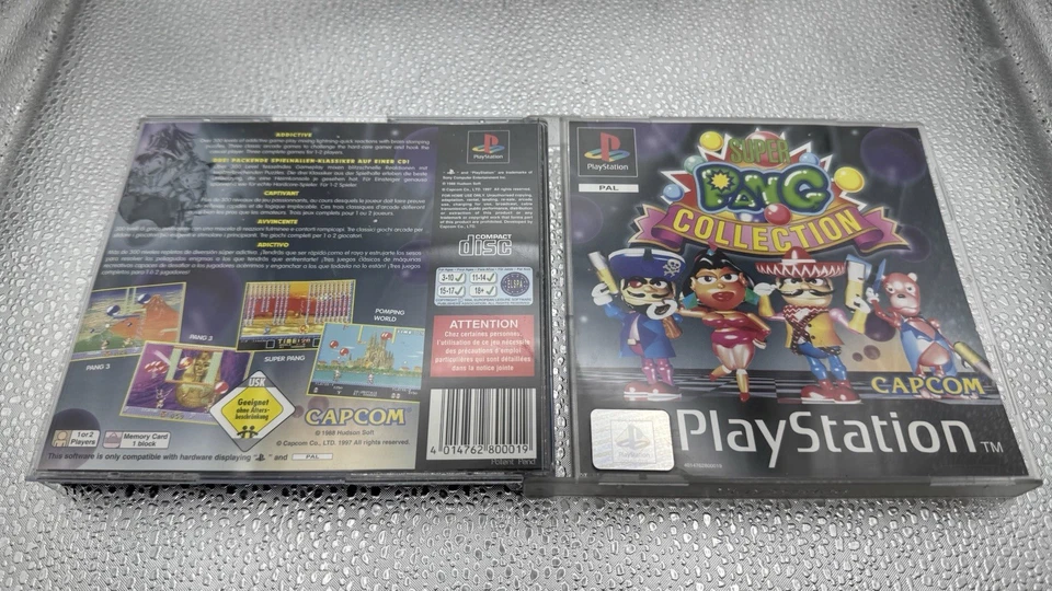 Super Pang Collection Sony PlayStation PS1 rara con manuale PAL 1997 #0305 - Immagine 4 di 4