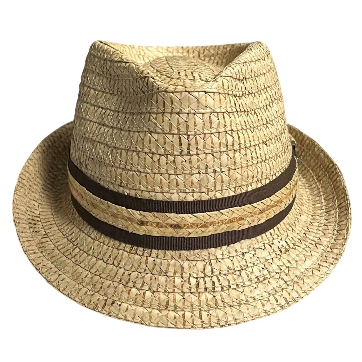 Tommy Bahama Straw Panama Hat - L /XL tan brown band , NWOT Tommy Bahama Wide Brim Hats for Men for sale | eBay main image 4