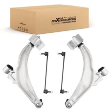4pcs Front Lower Control Arms Sway Bar Kits for 2012-2015 2016 2017 Buick Verano