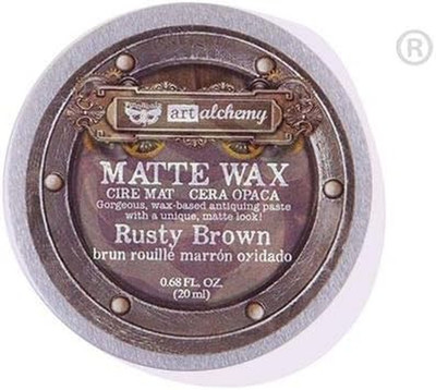 PRIMA MARKETING INC Art Matte Wax Paste Rust, Rusty Brown
