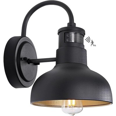 GOALPLUS 7in Motion Sensor Outdoor Barn Wall Lights Dusk to Dawn Exterior Goo...