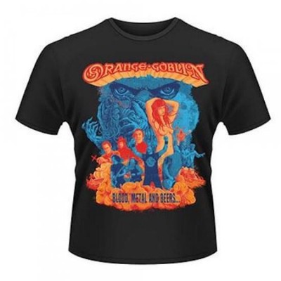 Orange Goblin - Blood Metal And Beers T-Shirt-S #111988