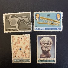 Cyprus Stamps 1978 Scott 504-507 MNH 