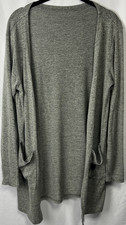 Zyia Boyfriend Cardigan Medium Gray