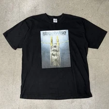 Streetwise T Shirt Mens 2XL Black Money Hundred Dollar Bill Graphic Tee 