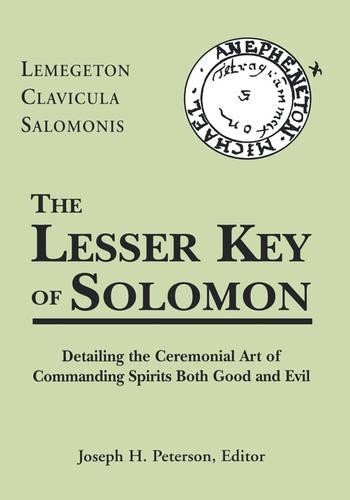 Lesser Key of Solomon Hb by Joseph Peterson, Joseph H. Peterson - 9781578632206