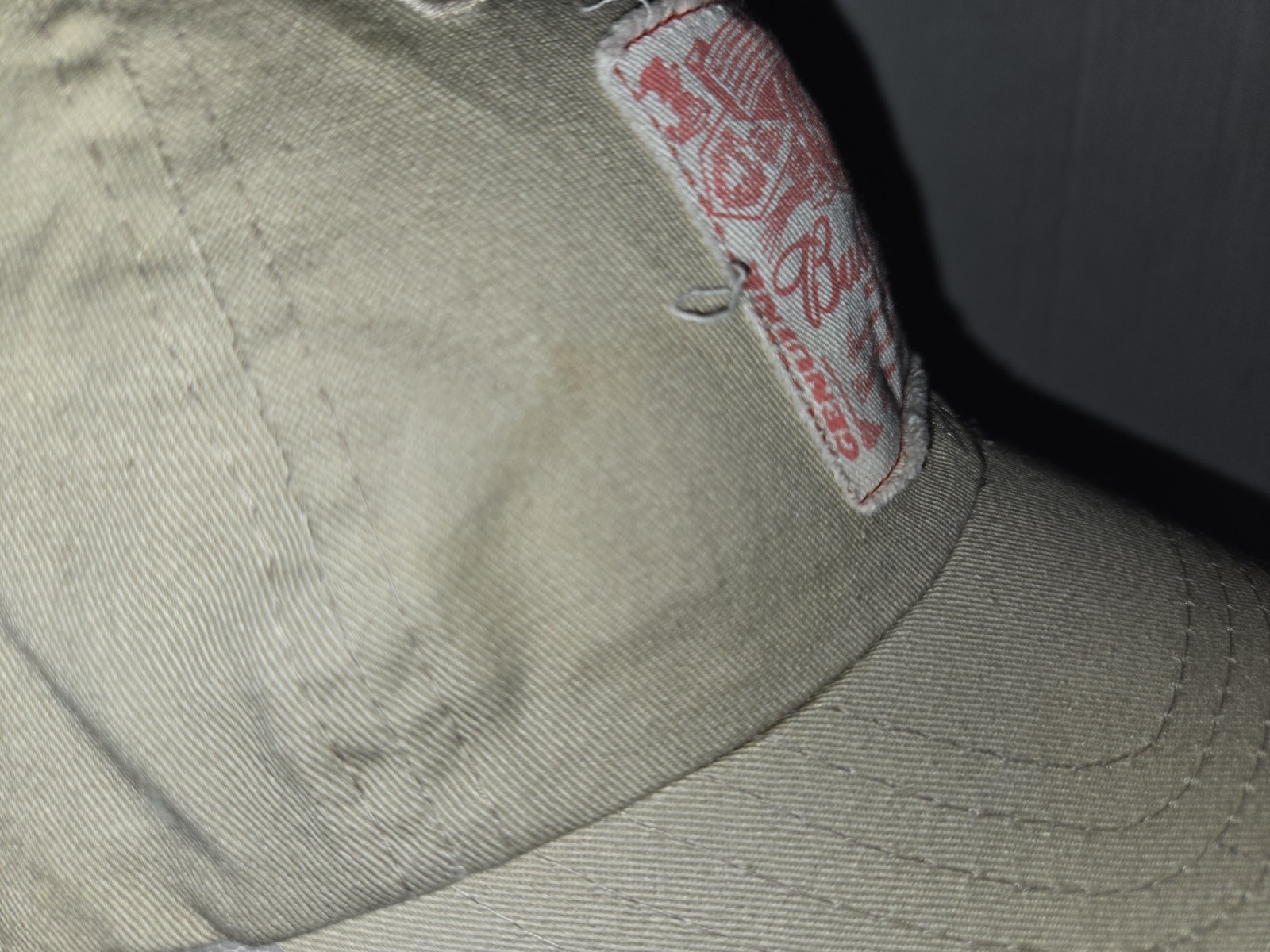 Budweiser Beer Patch Beige Adjustable Baseball St… - image 9