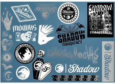 Shadow Conspiracy Heresy Sticker Pack 16 Pc Stickers Kit Bmx Bike Subrosa New