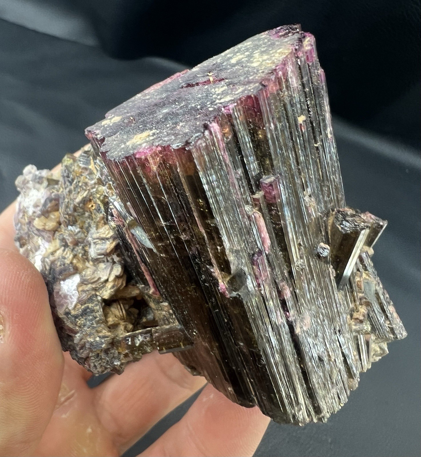 Tourmaline from Brazil approx 360g 6.6/6.5/6.6cm