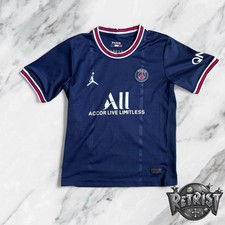 Paris Saint-Germain Jersey Youth PSG Messi 30 Ligue 1 Soccer Jordan Shirt