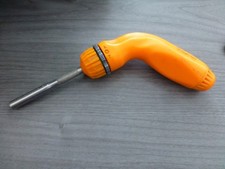Snap-On SSDMRE4 Orange Pistol Grip Ratcheting Screwdriver Excellent Cond. USA