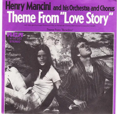 Henry Mancini And His Orchestra And Chorus Theme From Love Story NEAR MINT