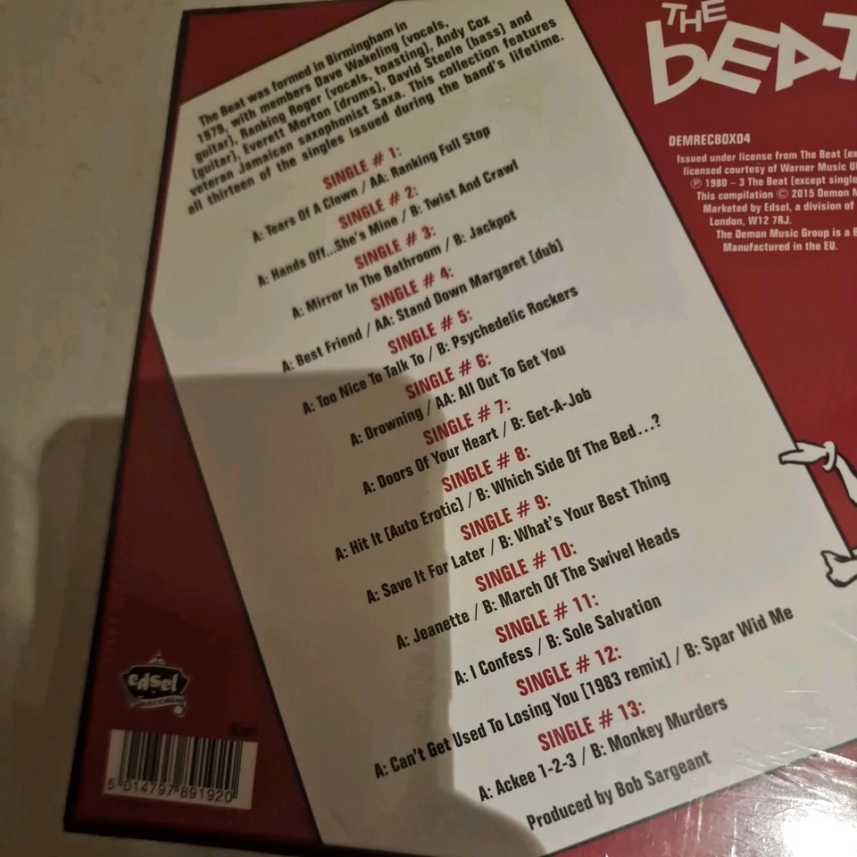 The Beat RSD 2015 13 Disc Box Set 'The 7" Singles Collection' (New & Sealed) - Image 3 of 4