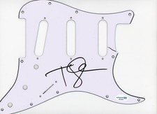 TYLER GLENN NEON TREES SIGNED AUTOGRAPH STRAT GUITAR PICKGUARD ACOA ELECTRIC
