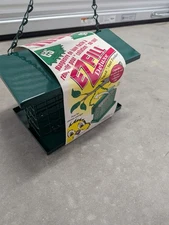 C&S Wild Bird EZ Fill Deluxe Single Snak/Suet Feeder with Roof & Platform