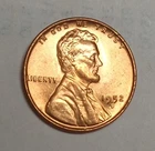 1952-D Lincoln Wheat Penny Cent Red BU Uncirculated From Original Roll