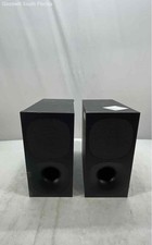 Sony SA-WSC40 Black 2 Pcs Wireless Active Subwoofer Speakers Not Tested