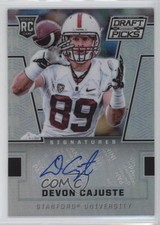 2016 Panini Prizm Collegiate Draft Picks Silver Devon Cajuste #141 Auto 0f8
