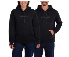 New, Costco Wholesale Unisex Logo Hoodie, Black, Men's Medium, Women's Large