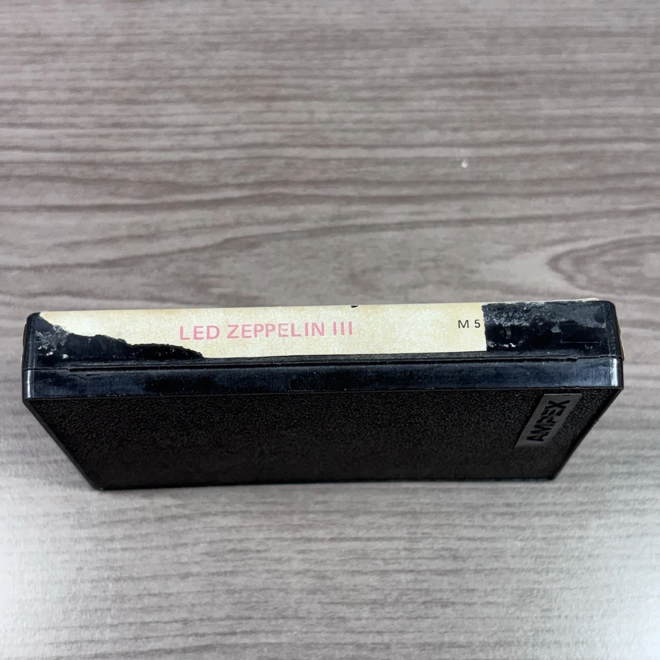 Led Zeppelin III ◇SNAPSHELL/PINK DOT◇  RARE Cassette M 57201•1970 - Image 4 of 4