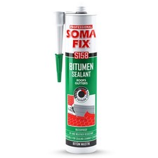 Roof Sealant - Waterproof Bitumen Sealant for Shingles, Gutters Roofing Felt...