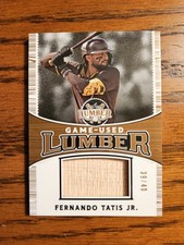 2024 Leaf Lumber - Game Used Lumber Relics Fernando Tatís Jr. #GUL-29 Bronze /40