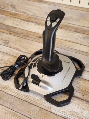 Logitech Extreme 3D Pro USB Flight Joystick PC Controller Tested Working