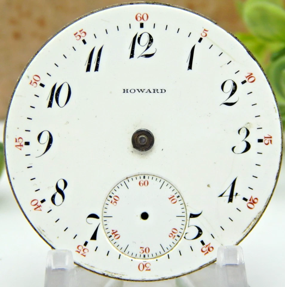 Antiguo movimiento reloj bolsillo E Howard serie 9 16 talla 17 joya modelo 1905 Foto 2 de 4