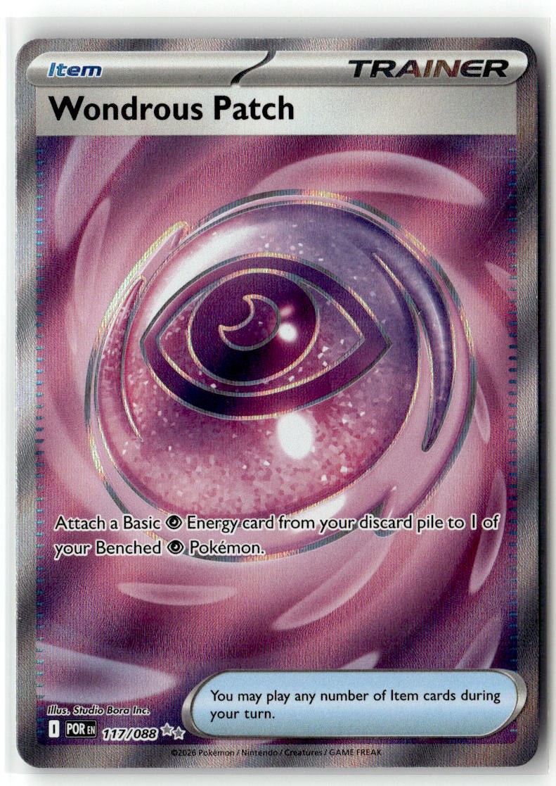 Wondrous Patch 117/088 Ultra Rare Perfect Order Pokemon Holofoil Near Mint
