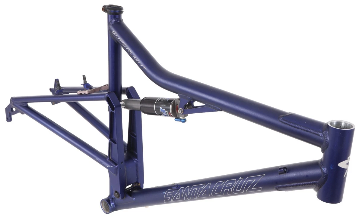 Cadre VTT Santa Cruz Blur XC 26" 2006 - Jaune - Taille S - Avec Fox/Hope