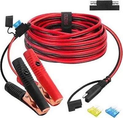 15FT/4.6m 16AWG 15A Battery Alligator Clip to SAE Connector/12 Size: 15FT LONG