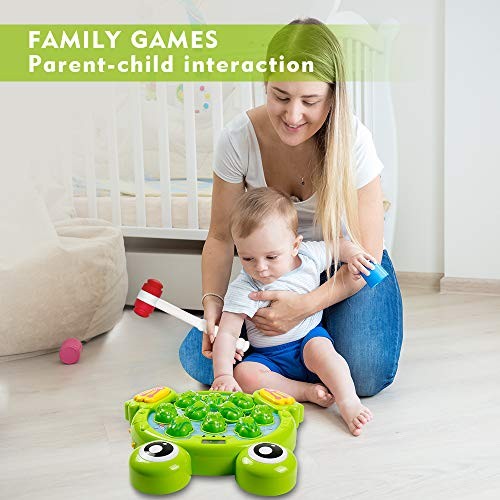  Interactive Whack A Frog Game, Learning, Active, Early Developmental Toy, Fun 
