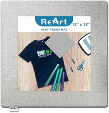 ReArt Heat Press Mat for Cricut Easypress Both Sides Applicable - 12inch x
