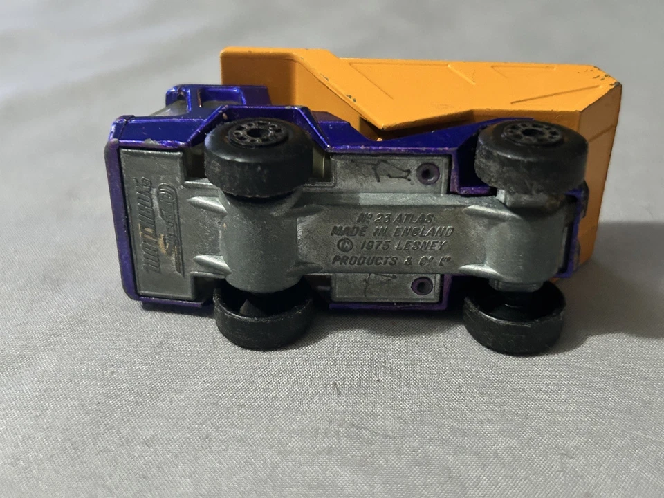 Vintage Matchbox Superfast No 23 Atlas Dump Truck Made in England 1975 Lesney - Image 4 of 4