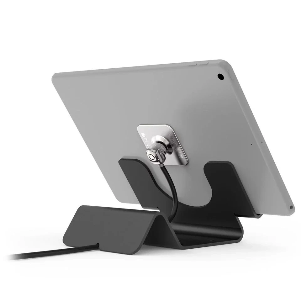 Universal Security Tablet Holder With Security Cable Lock and Plate, Black (C... - Image 2 of 4