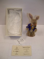 Deb Canham Alice Collection MARCH HARE w/Box  Tag 1410 of 2500  jkdla