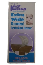 Kid Kusion Gummi crib rail cover for teething babies New