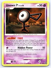 Unown [F] 56/106 Uncommon Great Encounters Pokemon Moderately Played on eBay