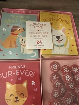 Valentines Card Kit Furry Ever Loved
