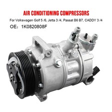 Kompressor Klimakompressor 1K0820808F Für VW Golf5 Jetta Passat B6 Seat Caddy