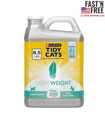 Purina Tidy Cats LightWeight  Free and Clean Unscented Clumping Cat Litter