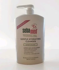 SebaMed Fragrance Free Gentle Hydrating Cleanser pH 5.5 33.8 oz, New