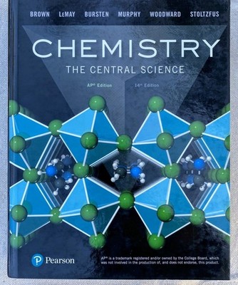 Chemistry The Central Science 14th  AP  Edion VG+