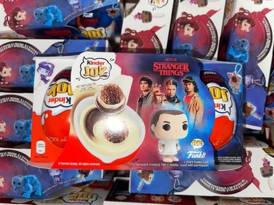 Stranger Things Kinder Joy Toy Official Limited Funko Edition 20g X3 Pack Eier