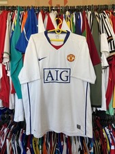 MANCHESTER UNITED 2008 2009 AWAY SHIRT JERSEY NIKE 287611-105 sz XL MEN