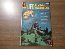 UFO Flying Saucers 8 1975 Gold Key Comics Bronze Age Science Fiction Aliens