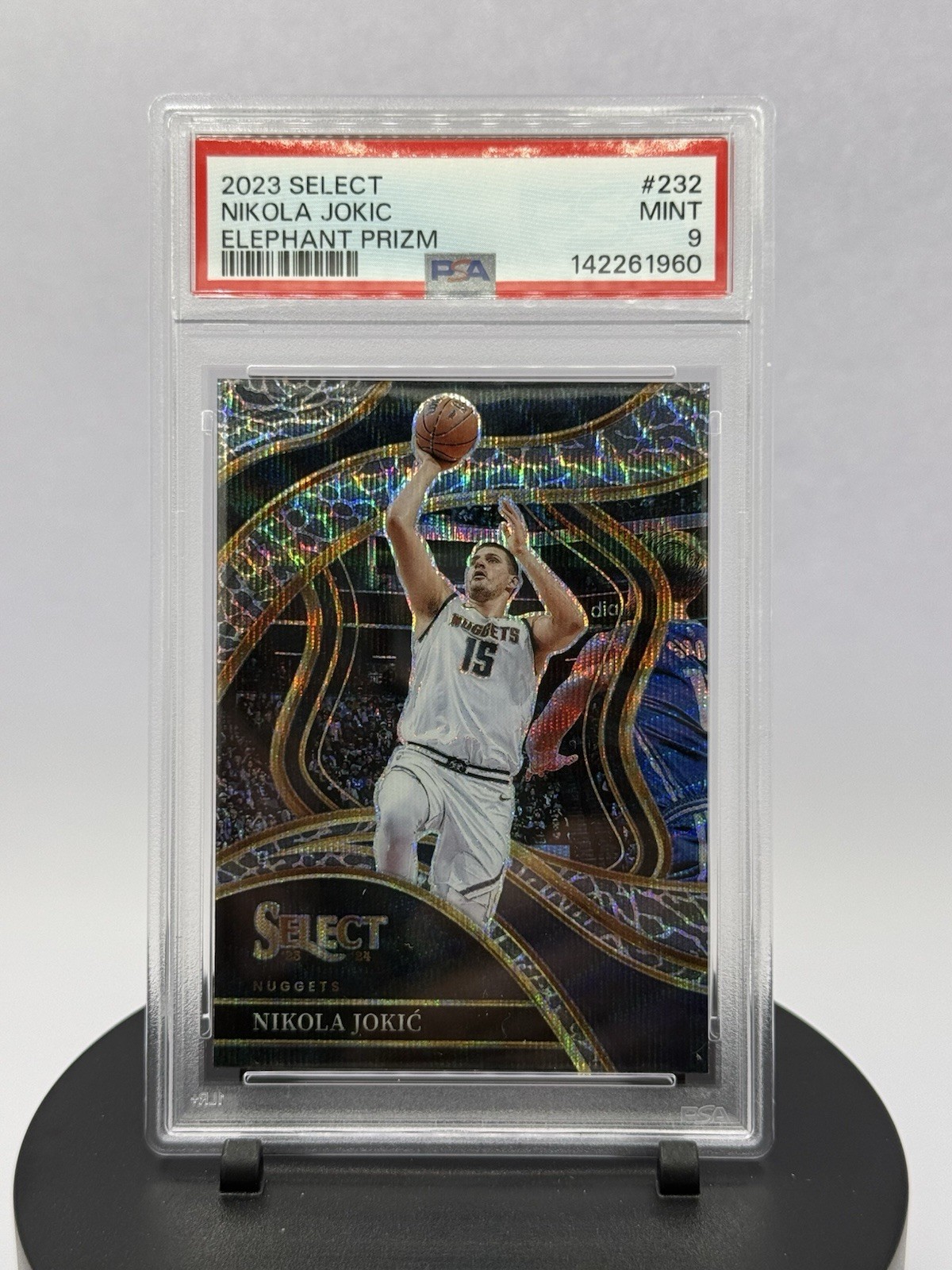 2023 Select Nikola Jokic Elephant Prizm #232 PSA 9