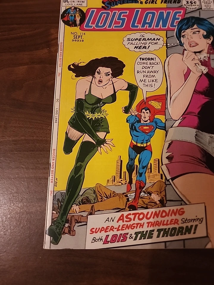Superman's Girl Friend, Lois Lane #114 (DC Comics September 1971) VF LARGE RUN - Image 4 of 4
